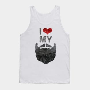 I Love My Beard Tank Top